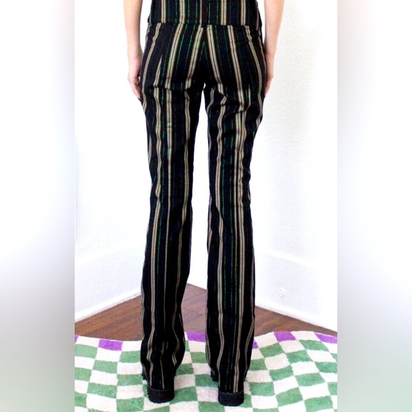 Urban Outfitters Y2K Marcella Striped Flare Trousers - Picture 3 of 13
